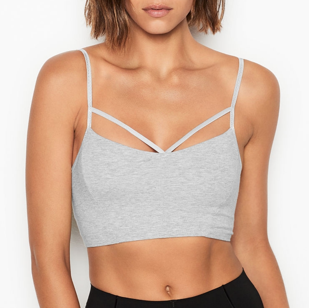 NWOT, VS | Lightly Lined Cotton Bralette
